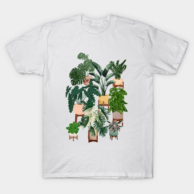 House plants collection 30.3 T-Shirt by gusstvaraonica